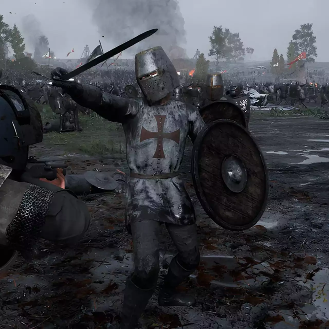 AK-47 Encontra Cavaleiros: Novo Trailer para Kingmakers Apresenta um Soldado na Inglaterra Medieval