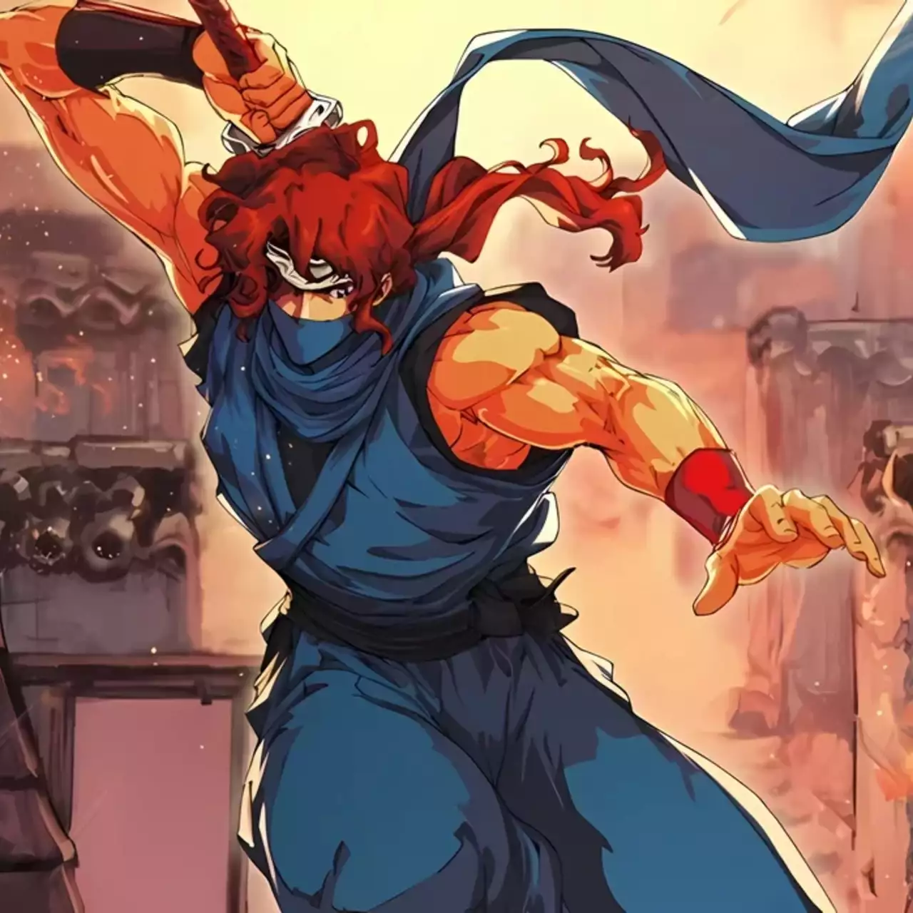 Jogo de Ação em Pixel Art Old-School Ninja Gaiden: Ragebound Anunciado pelos Criadores de Blasphemous