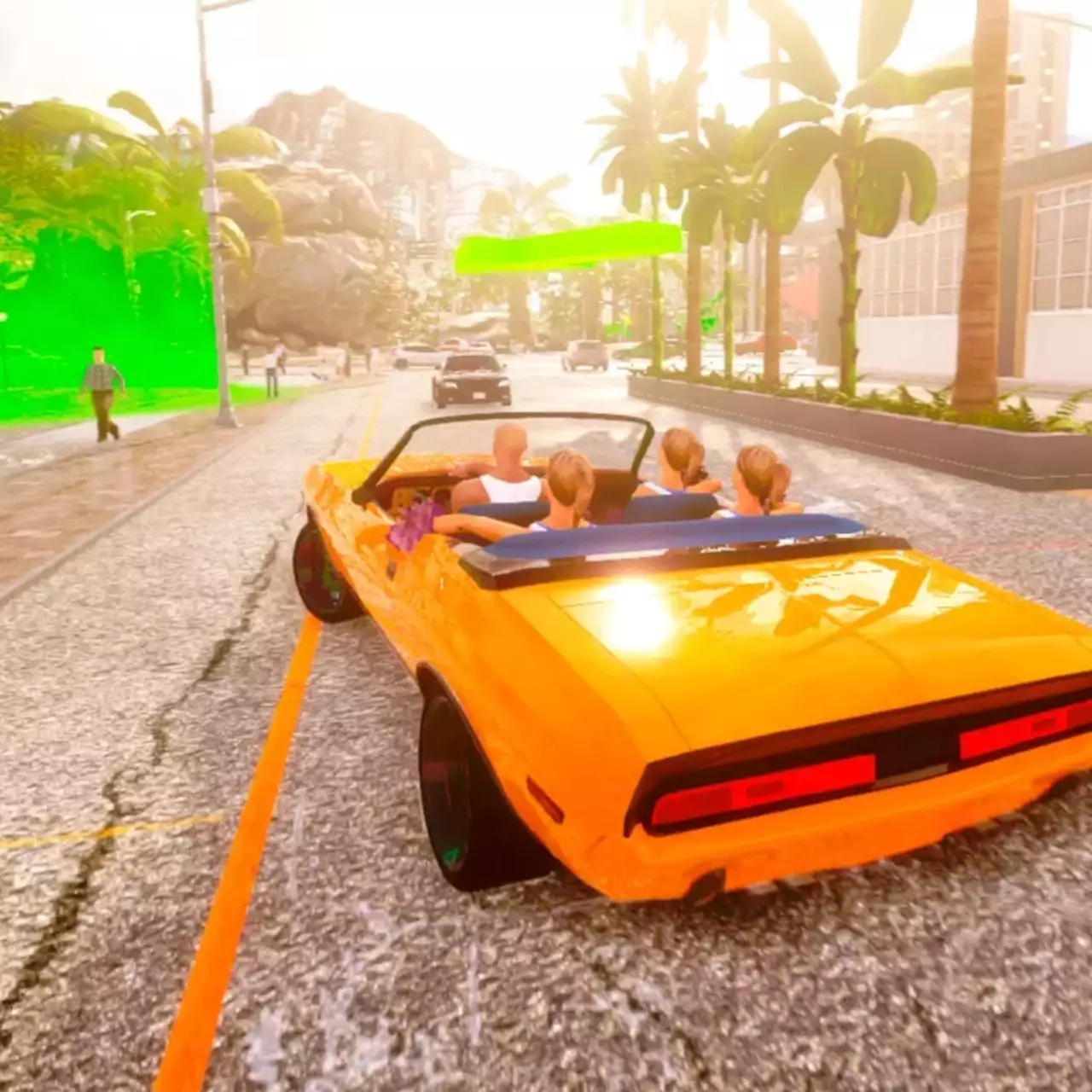 O jogo de corrida arcade em mundo aberto Taxi Rush agora está completamente gratuito na Steam