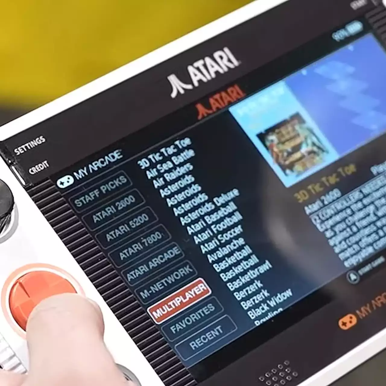 Atari GameStation Go revelado com 200 jogos clássicos pré-instalados