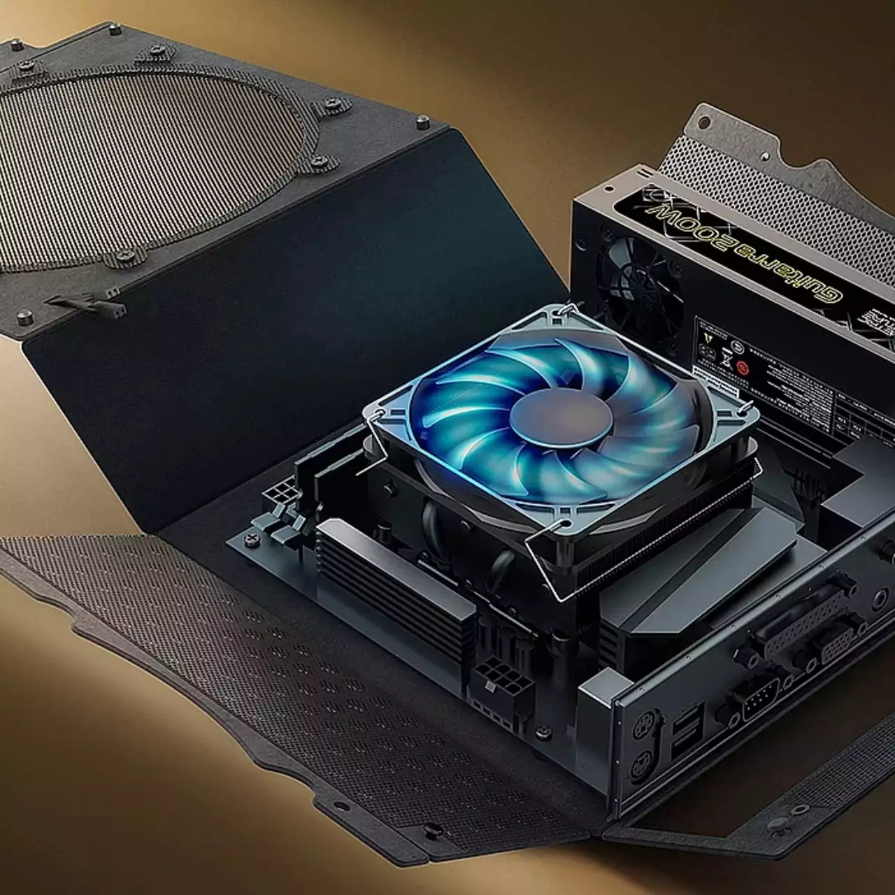 Представлений незвичайний складний корпус для компактних ПК