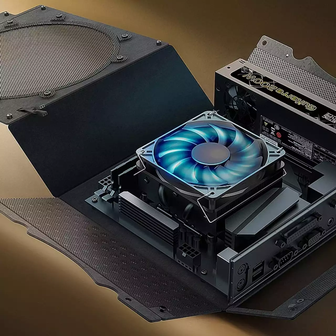 Apresentando um estojo dobrável não convencional para PCs compactos