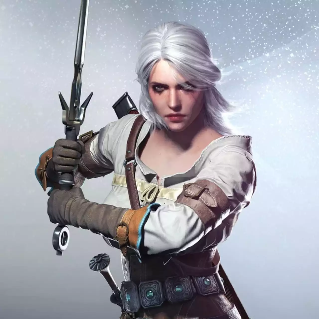 CD Projekt RED випустила нові святкові листівки з Цирі, Ві та Джонні Сільверхендом