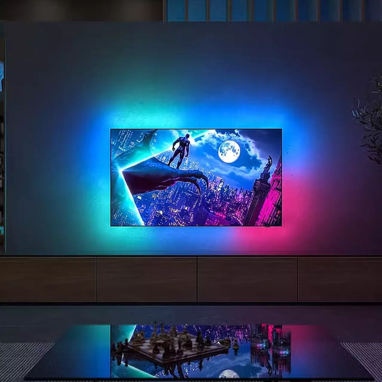 Philips Lança TV Gamer com Brilho Recorde e Otimização por IA