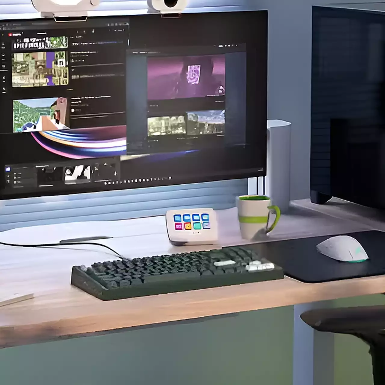 Представлено Corsair Platform:4 — компактний та функціональний геймерський стіл