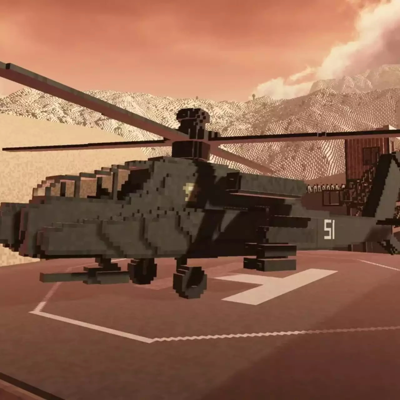 全毁灭和载具的体素射击游戏在PC上发布，Steam评分100%好评