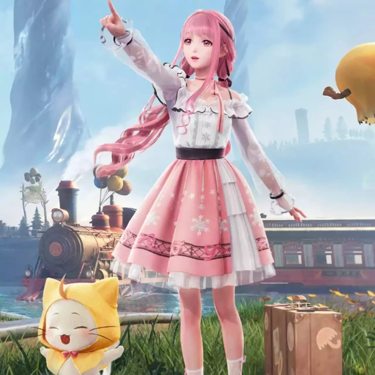 免费游玩的开放世界角色扮演游戏《无限妮基》即将登陆Steam