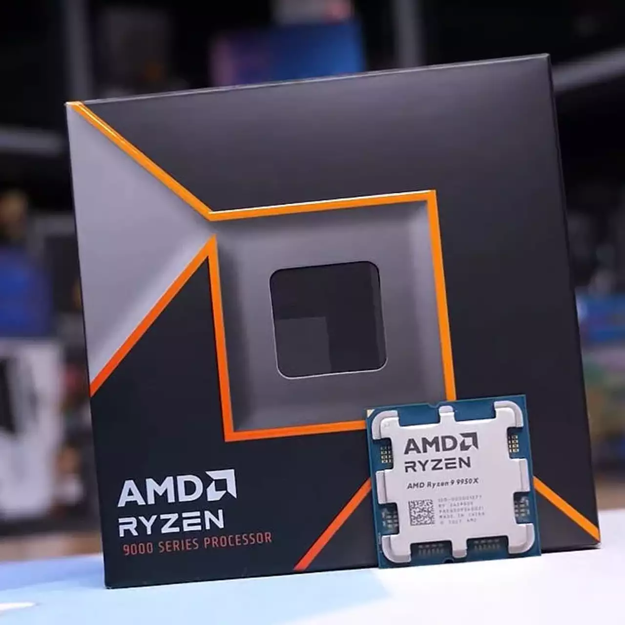 Процесори Ryzen 9 9950X3D та 9900X3D з'явилися в Geekbench