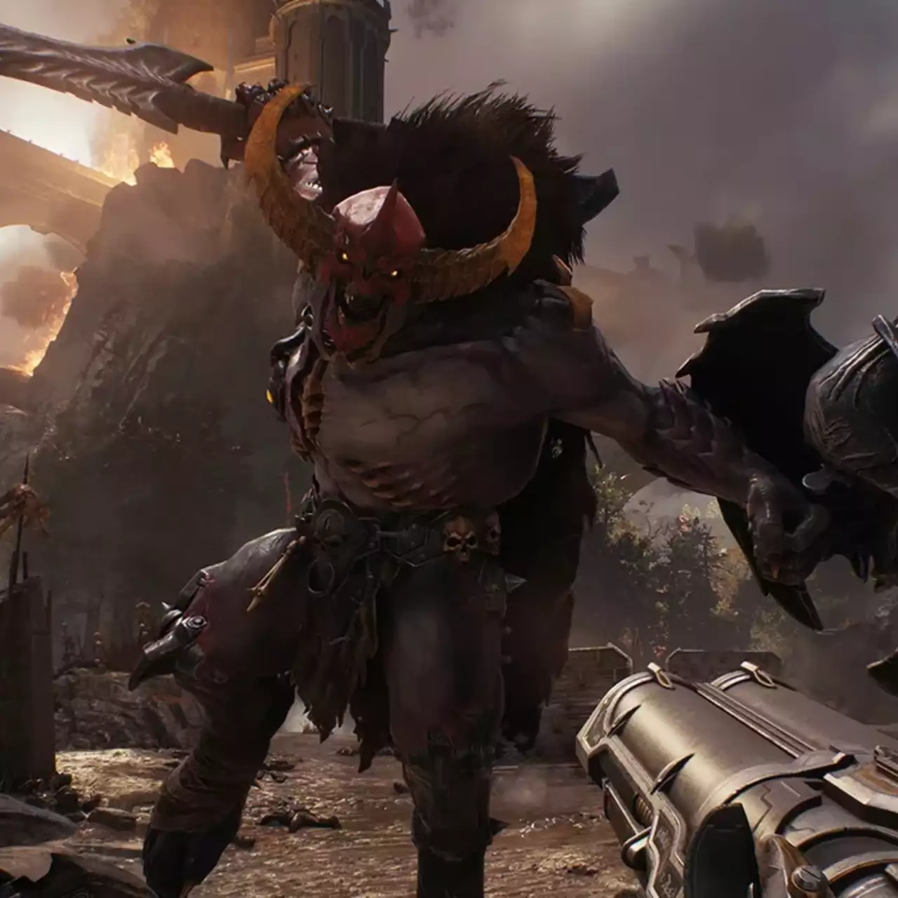 New Marauder and Speed-Boosting Skullcrusher: More Doom: The Dark Ages Details New Marauder and Speed-Boosting Skullcrusher: More Doom: The Dark Ages Details