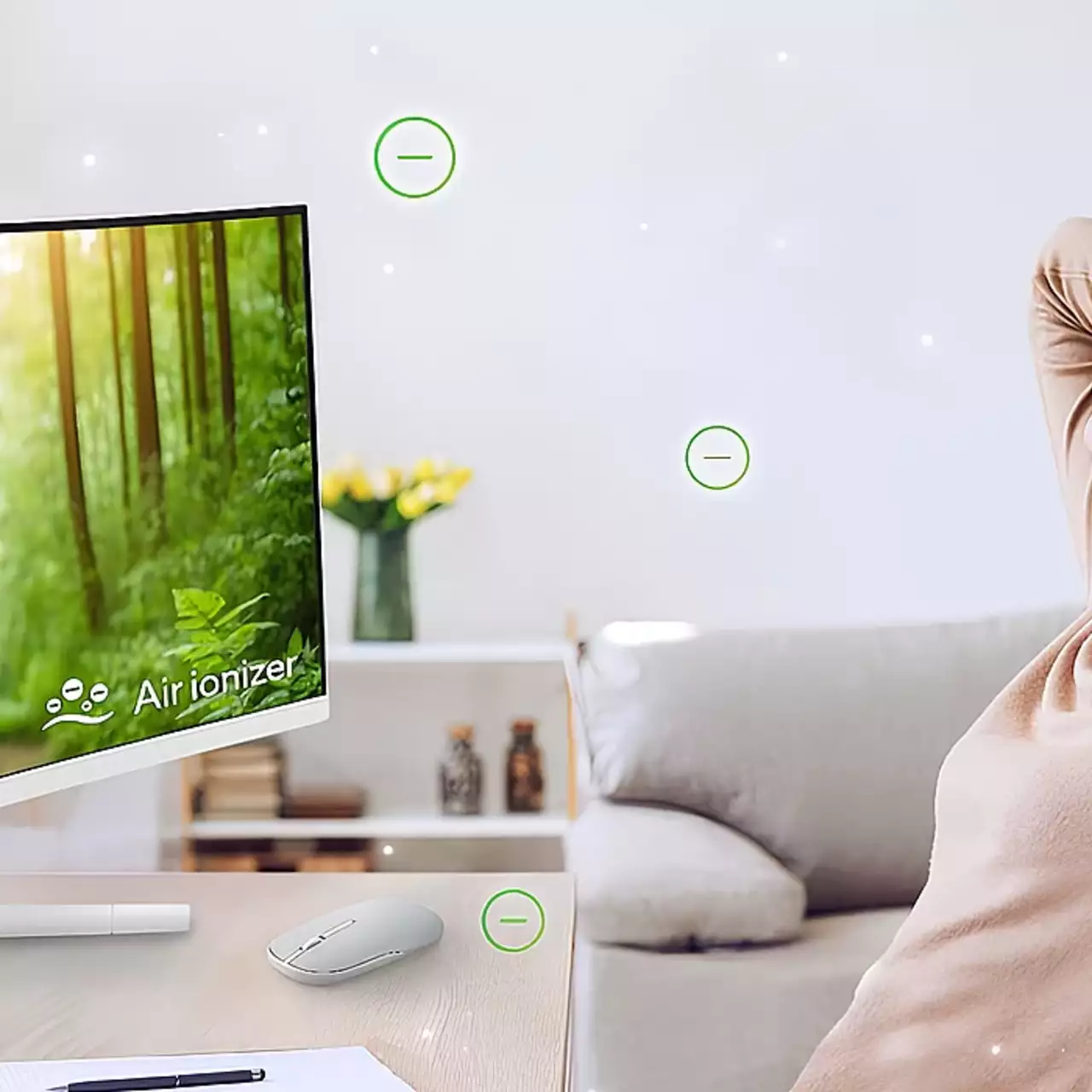ASUS presenta monitores híbridos con ionización de aire incorporada