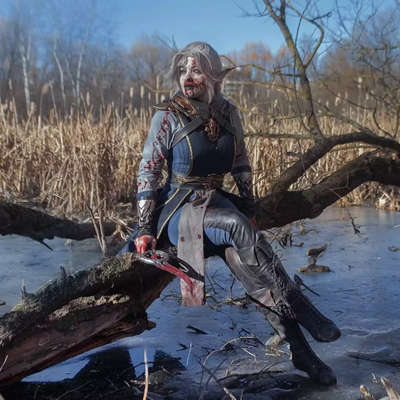 Modelo Chega ao Topo do Reddit ao Cosplayar o Sedutor Sombrio de Baldur's Gate 3 — Alguns Pensaram que Eram Capturas de Tela Modelo Chega ao Topo do Reddit ao Cosplayar o Sedutor Sombrio de Baldur's Gate 3 — Alguns Pensaram que Eram Capturas de Tela