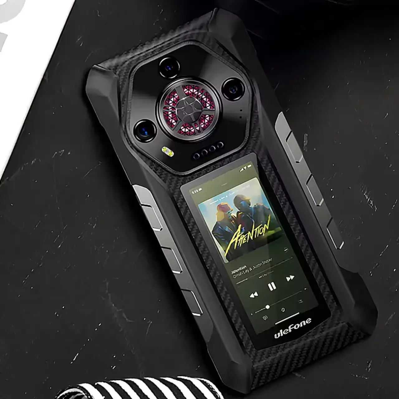 Ulefone 发布了具有一个月电池续航的双屏智能手机