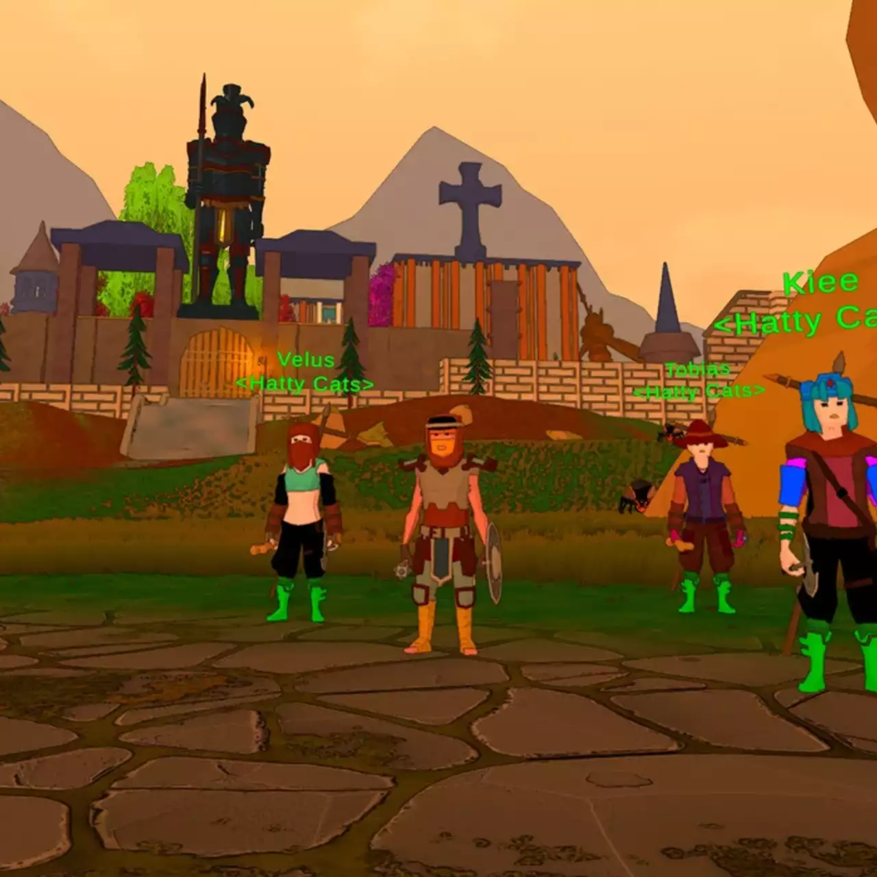 'Single-Player MMORPG' with Massive World, Raids, and Fake Players Launches on Steam
