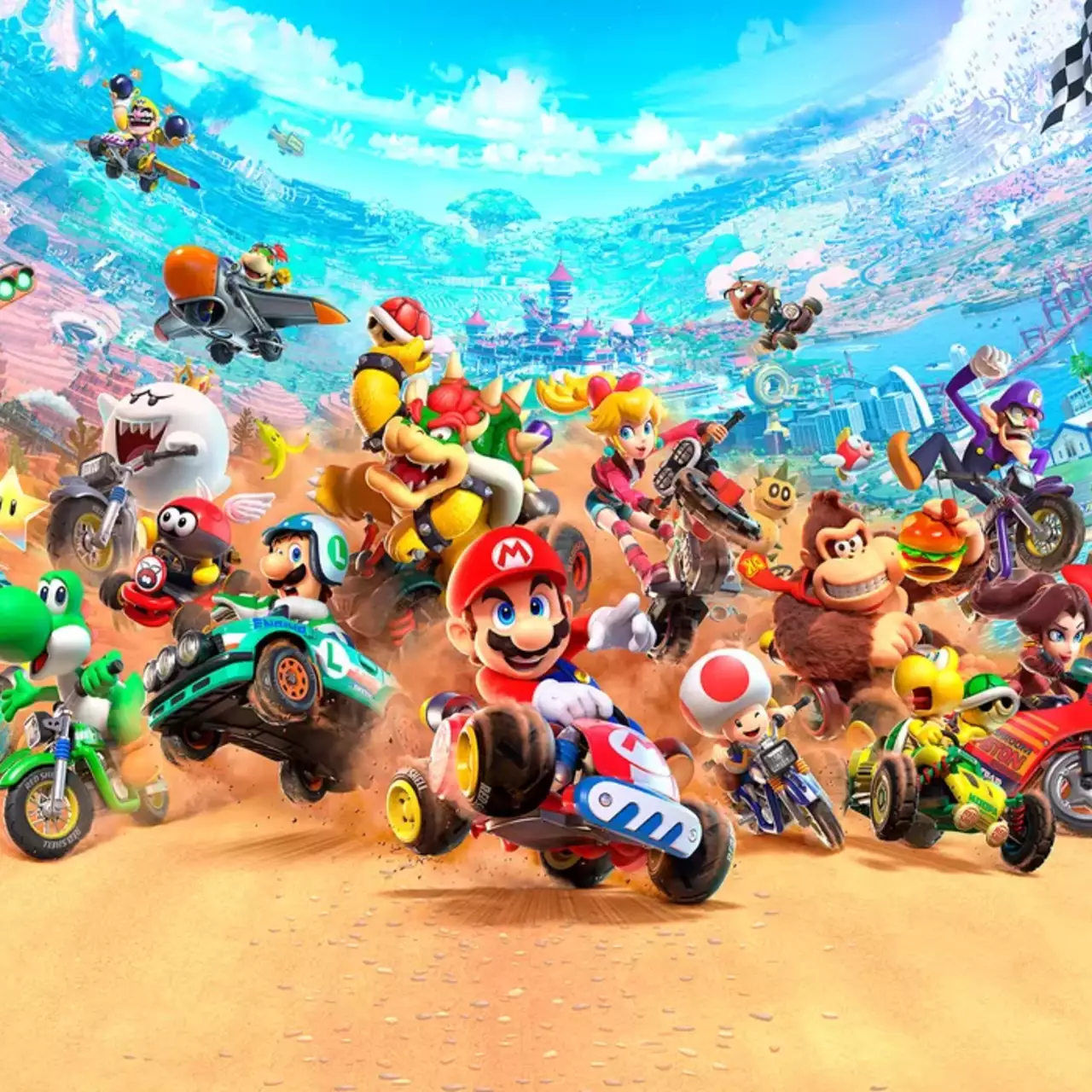 Nintendo анонсувала онлайн-трансляцію по Mario Kart World