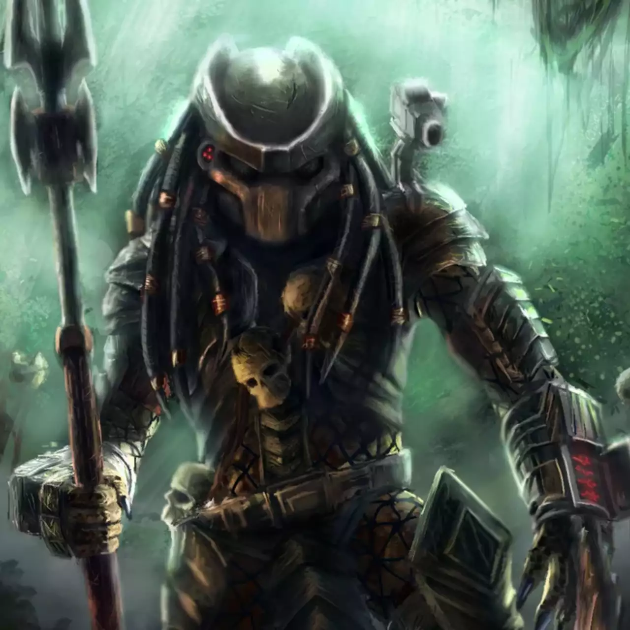 Figura Brutal do Predador em Pé Sobre Três Xenomorfos Mortos Revelada Online Figura Brutal do Predador em Pé Sobre Três Xenomorfos Mortos Revelada Online