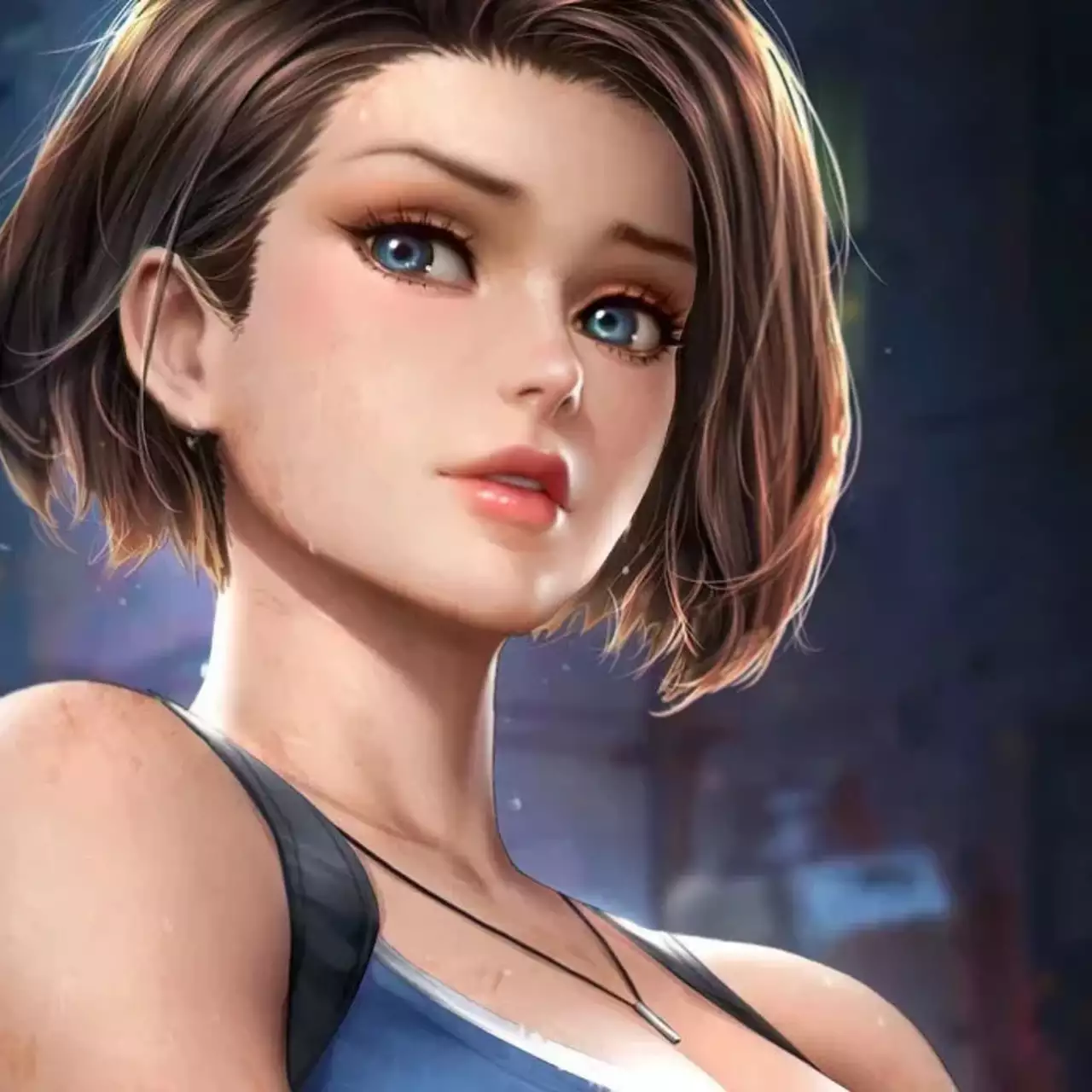 Fã Cria Figuras Curvilíneas de Resident Evil da Ada e da Jill