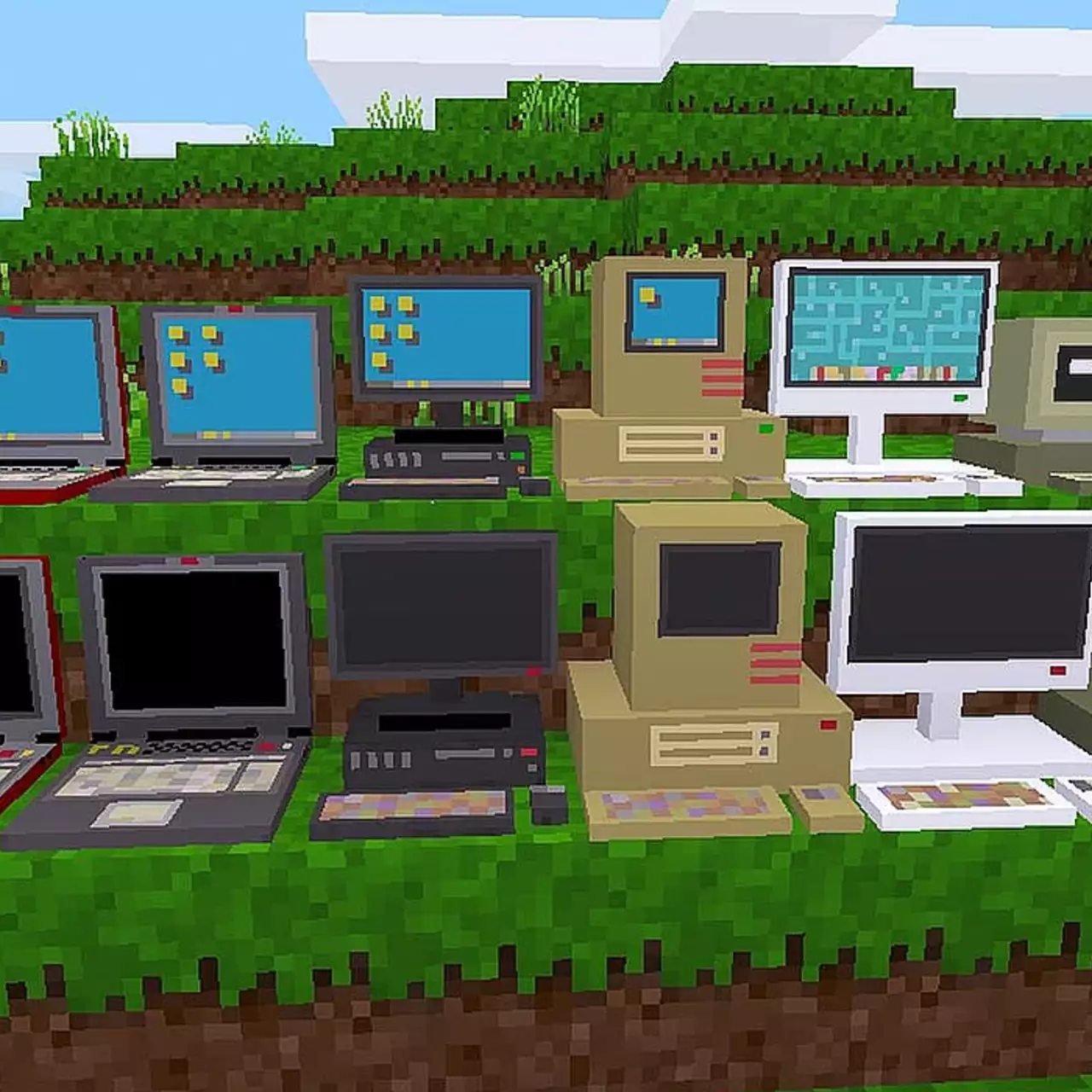 Monitor CRT dan Driver Kembali: Penggemar Menjalankan Minecraft di GPU 2005 Monitor CRT dan Driver Kembali: Penggemar Menjalankan Minecraft di GPU 2005