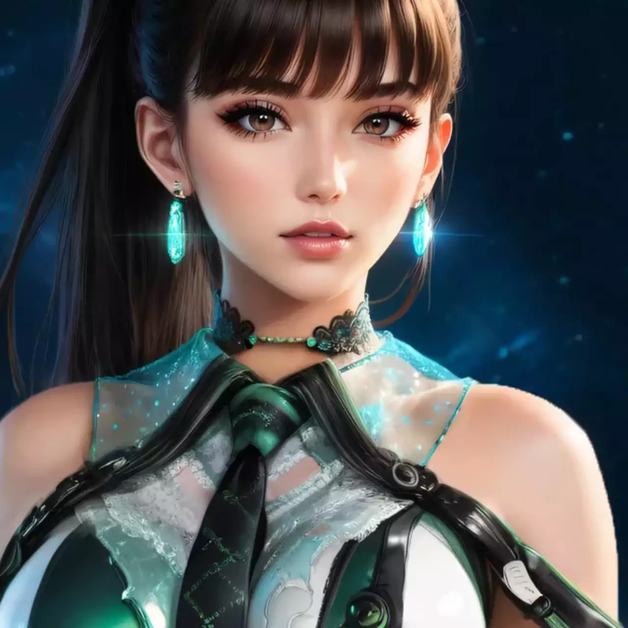 Kalinka Fox przebrana za Ewę z Stellar Blade