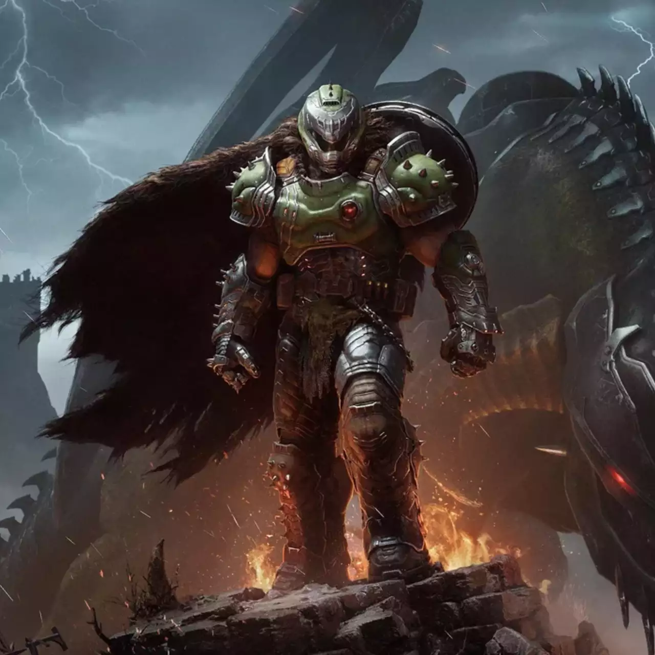 Bethesda Revela Serra de Escudo da Vida Real de Doom: As Idades das Trevas e Mostra em Ação