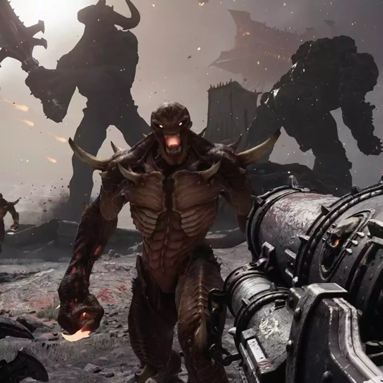 Bethesda podarja brezplačne vsebine v igrah — vključno s krvavim kompletom oklepa za Doom: Temna doba