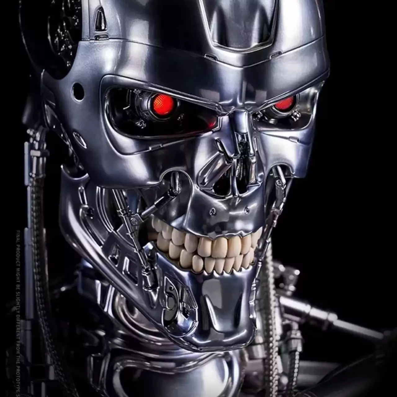 Bust realista do T-800 do Exterminador anunciado por $1.600 Bust realista do T-800 do Exterminador anunciado por $1.600