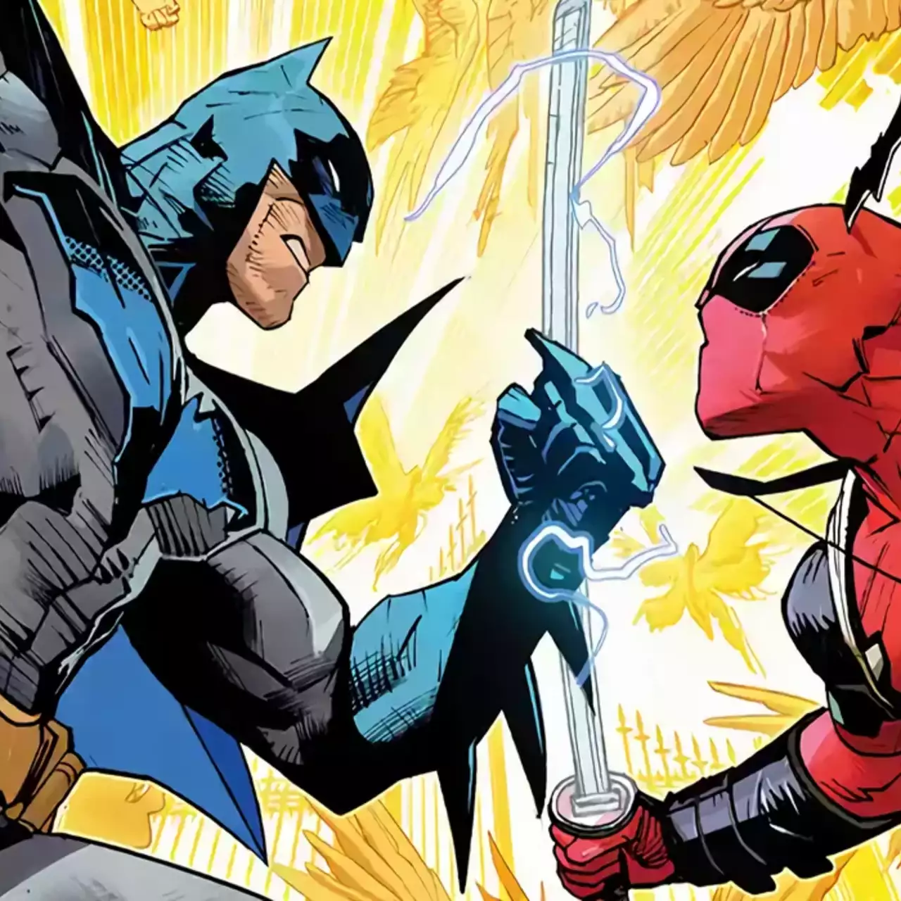 Yeni Deadpool ve Batman Krossover Çizgi Romanı için Kapaklar Açıklandı Yeni Deadpool ve Batman Krossover Çizgi Romanı için Kapaklar Açıklandı