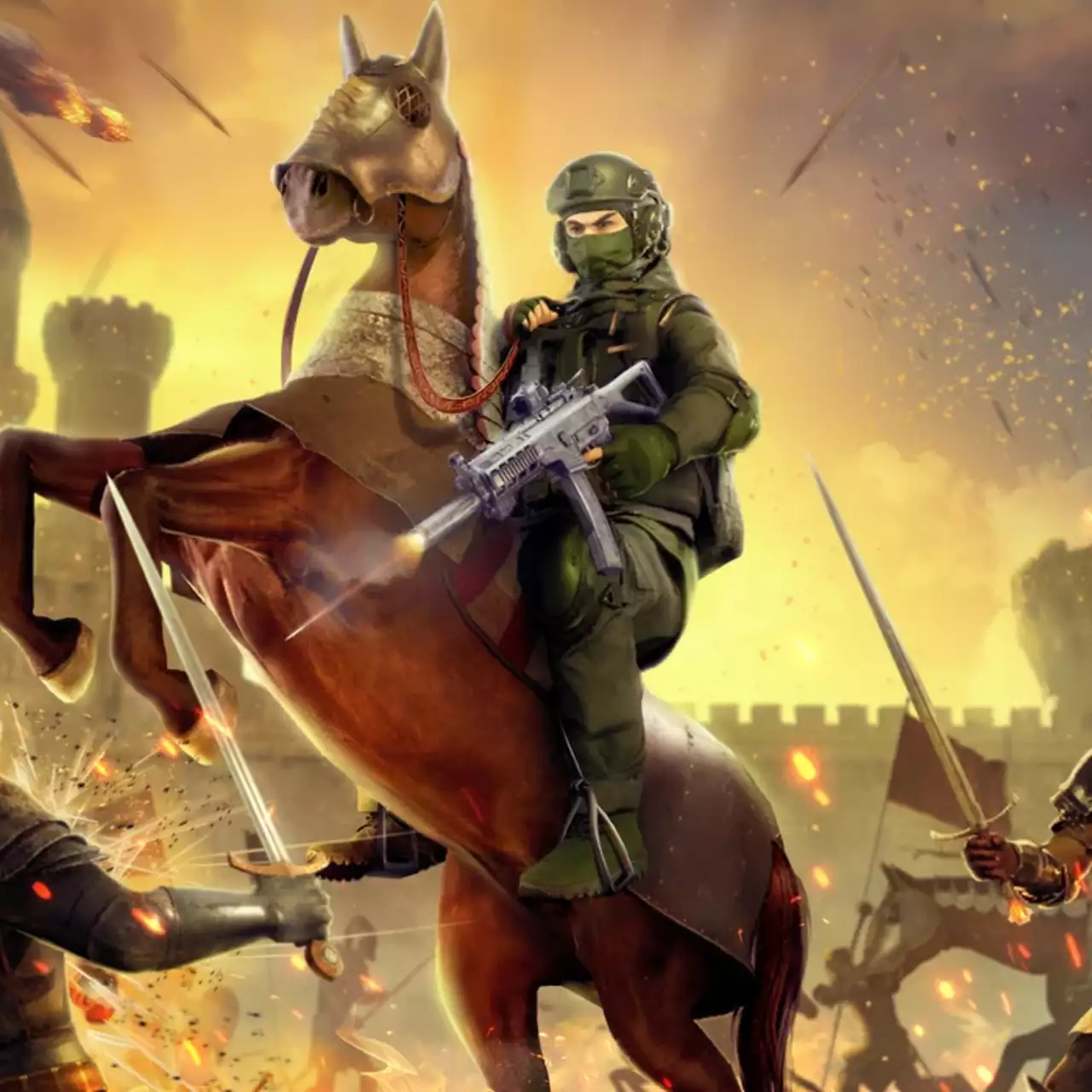 Kingmakers Release Date Announced — A Medieval War Game With Modern Weapons and Thousands of Soldiers