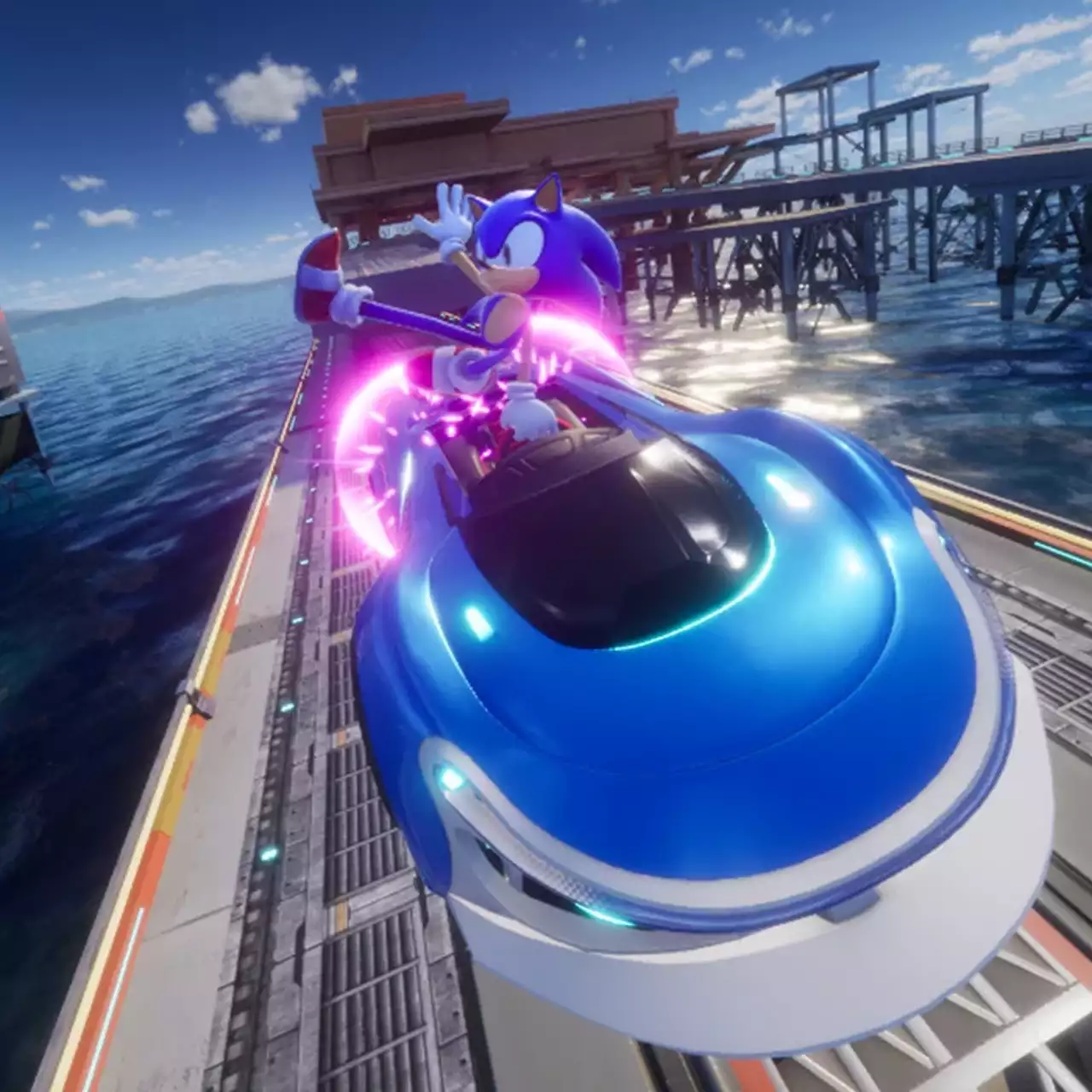 У новому трейлері Sonic Racing: CrossWorlds показали гостьових персонажів з інших всесвітів. Є Стів з Minecraft У новому трейлері Sonic Racing: CrossWorlds показали гостьових персонажів з інших всесвітів. Є Стів з Minecraft