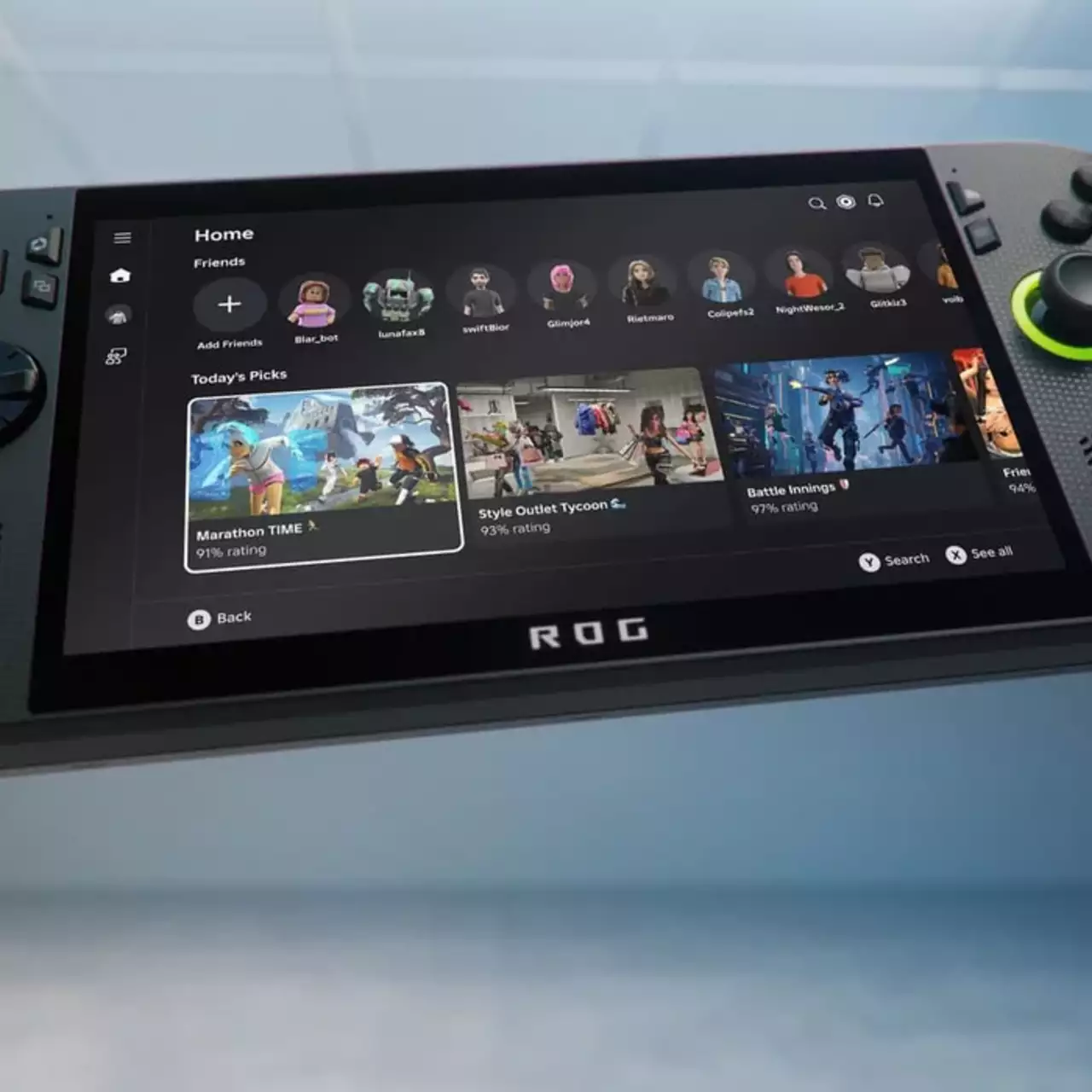 Microsoft анонсувала портативні консолі ROG Xbox Ally та ROG Xbox Ally X
