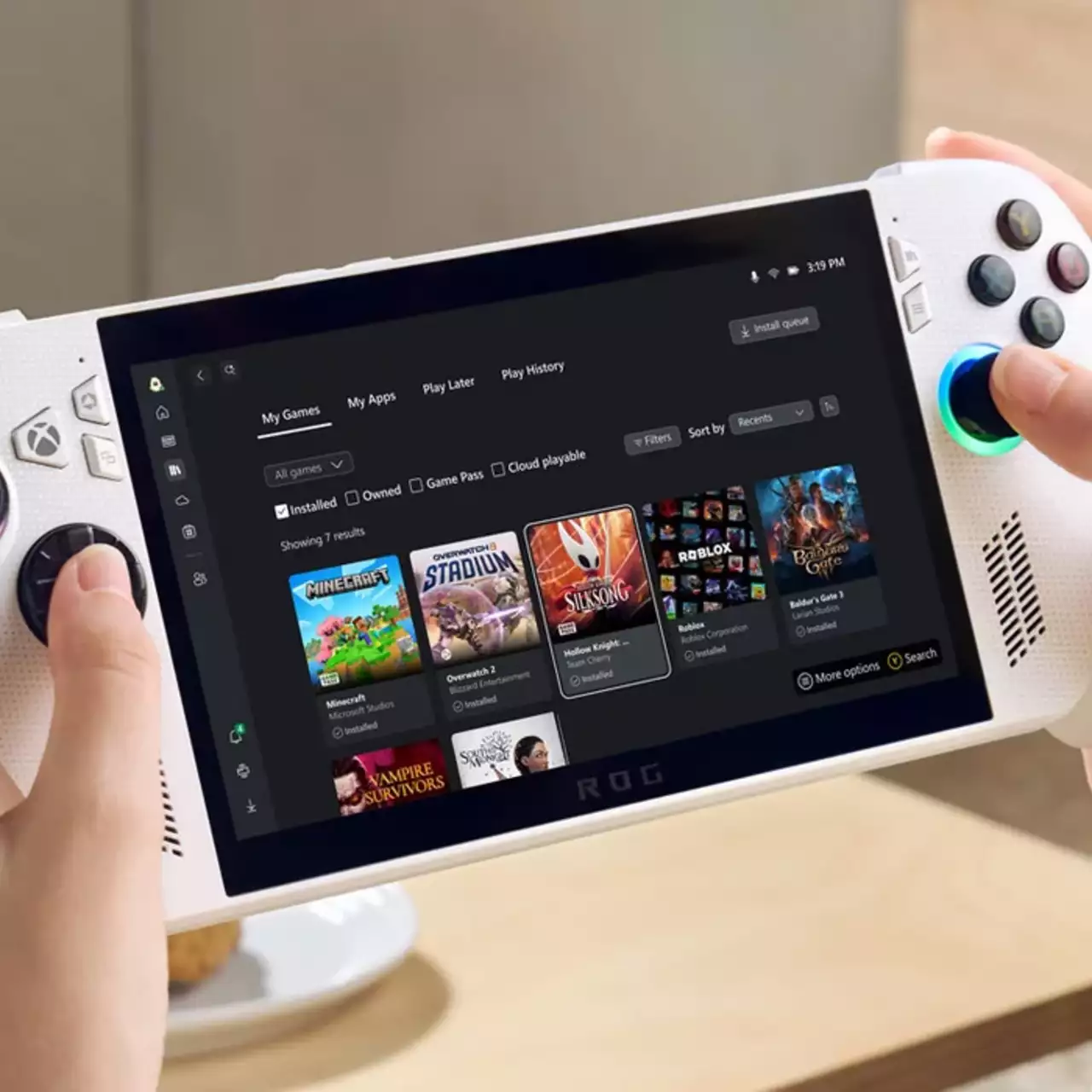 ROG Xbox Ally 的首个细节：微软在掌上电脑市场的第一步