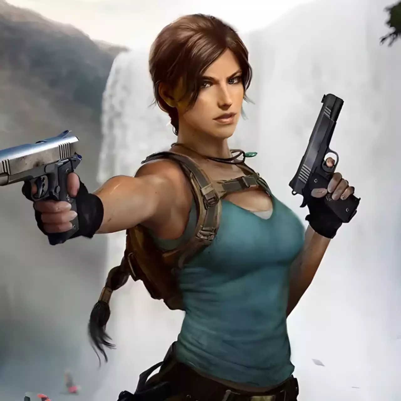 Художник BioShock показав свою версію Лари Крофт з Tomb Raider — вийшло в дусі оригіналу з 90-х