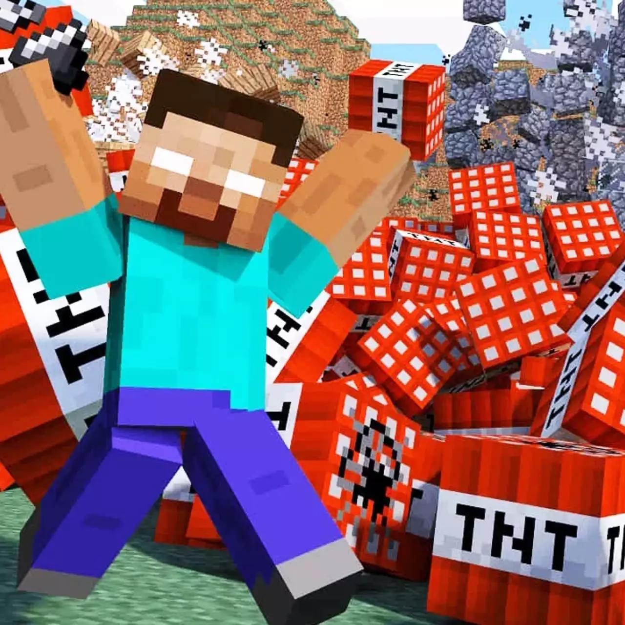 Video Muestra Cómo Nintendo Switch 2 Maneja Minecraft Con 1,000 Bloques de TNT Explotando a la Vez