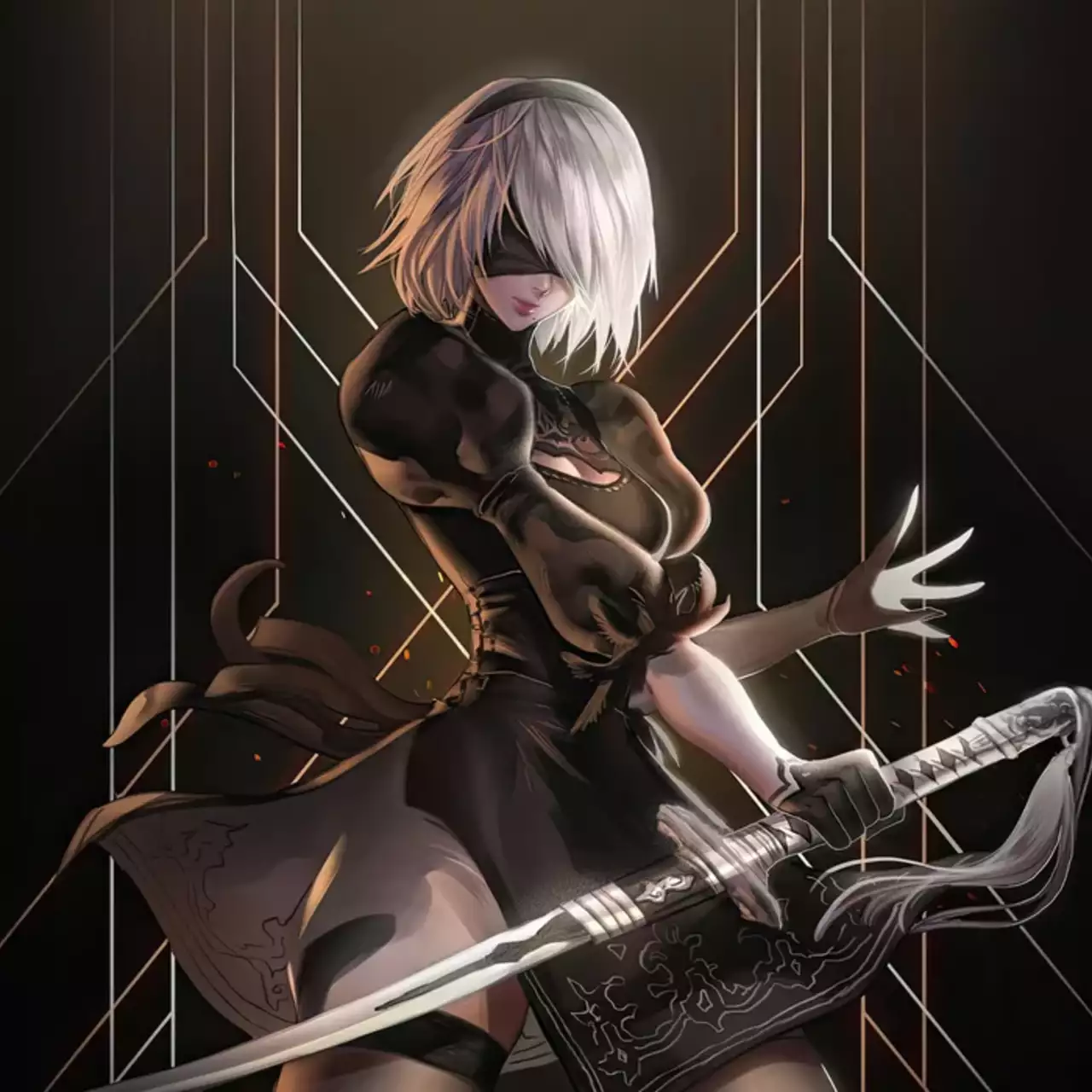 Дівчата з Москви зробили парний косплей 2B та A2 з NieR Automata