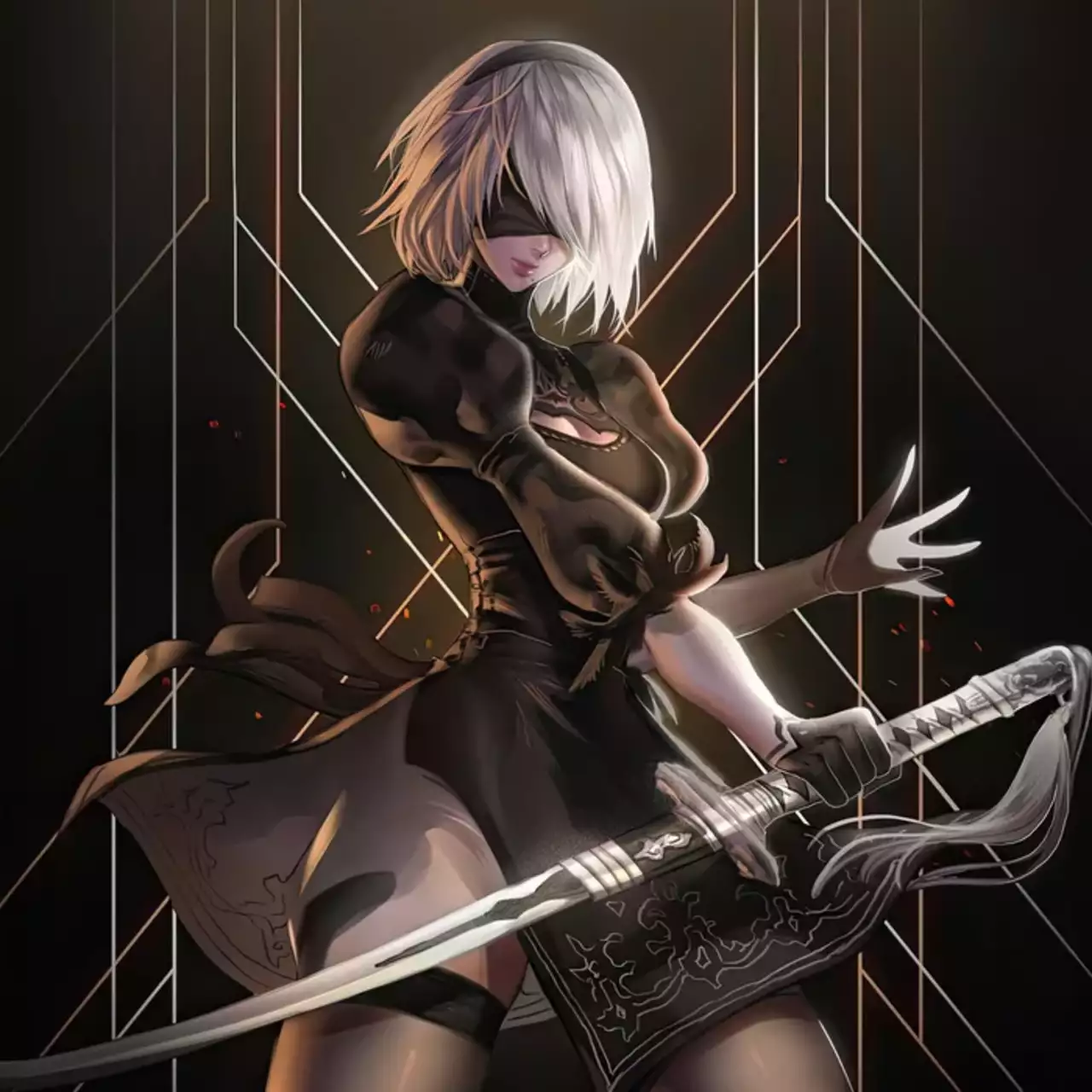 Model Menghidupkan Kembali 2B dan A2 dari NieR: Automata dalam Cosplay Duo yang Menakjubkan Model Menghidupkan Kembali 2B dan A2 dari NieR: Automata dalam Cosplay Duo yang Menakjubkan