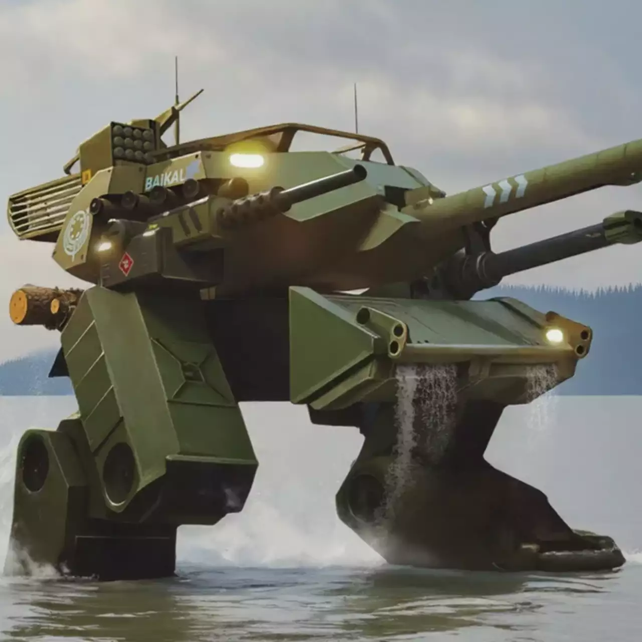 В Mech vs Aliens розпочалося оновлення «Байкал» з новим роботом
