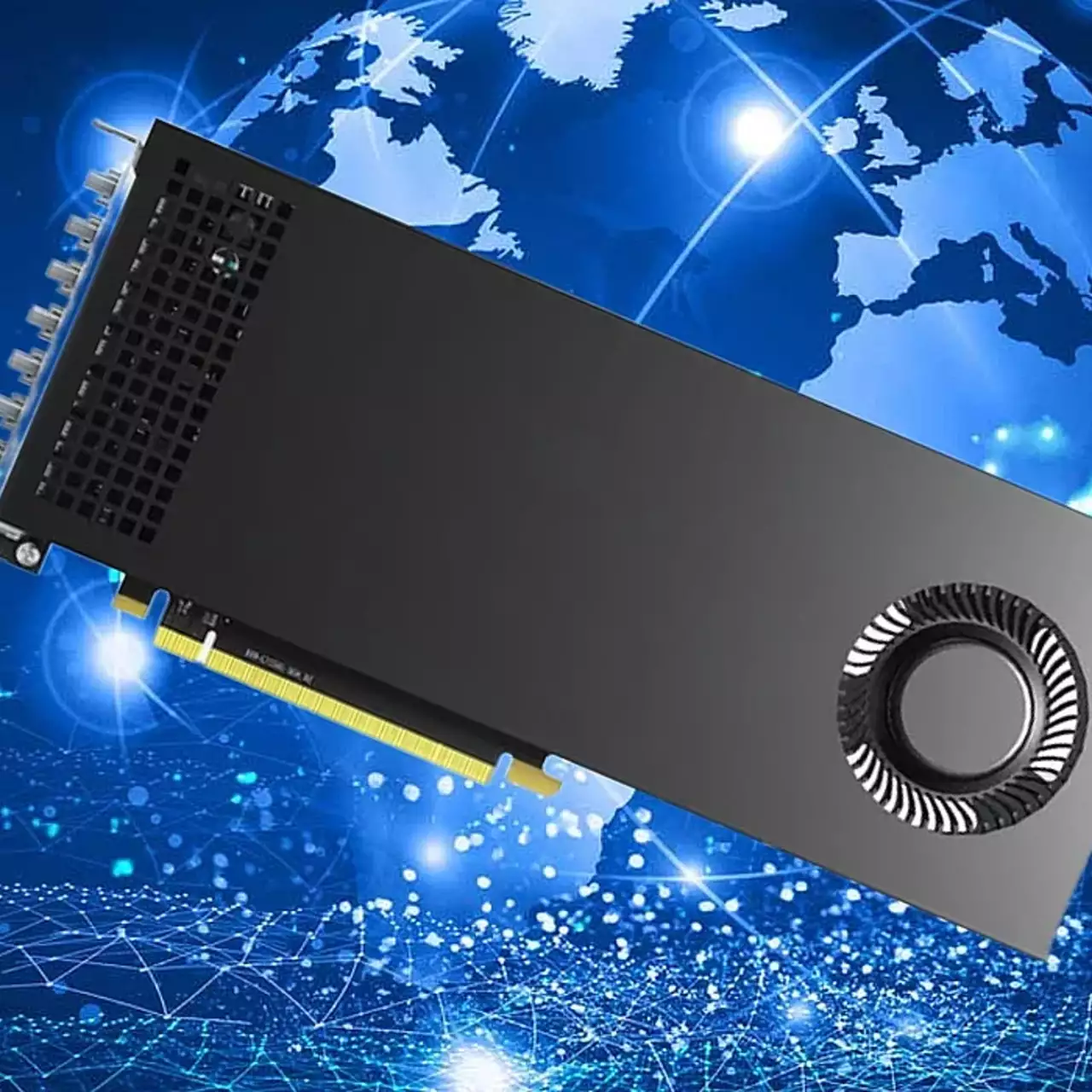 Matrox випускає двочіпову карту для восьми дисплеїв
