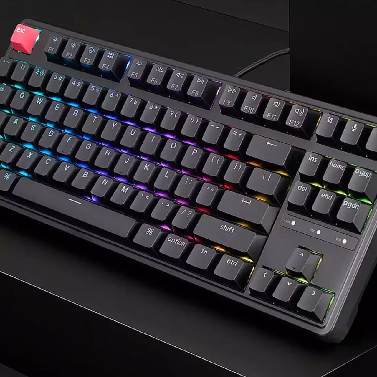 Keychron Lança Teclados TKL para Jogos com Preço Acessível Apresentando Snap Tap e Polling de 8K Hz