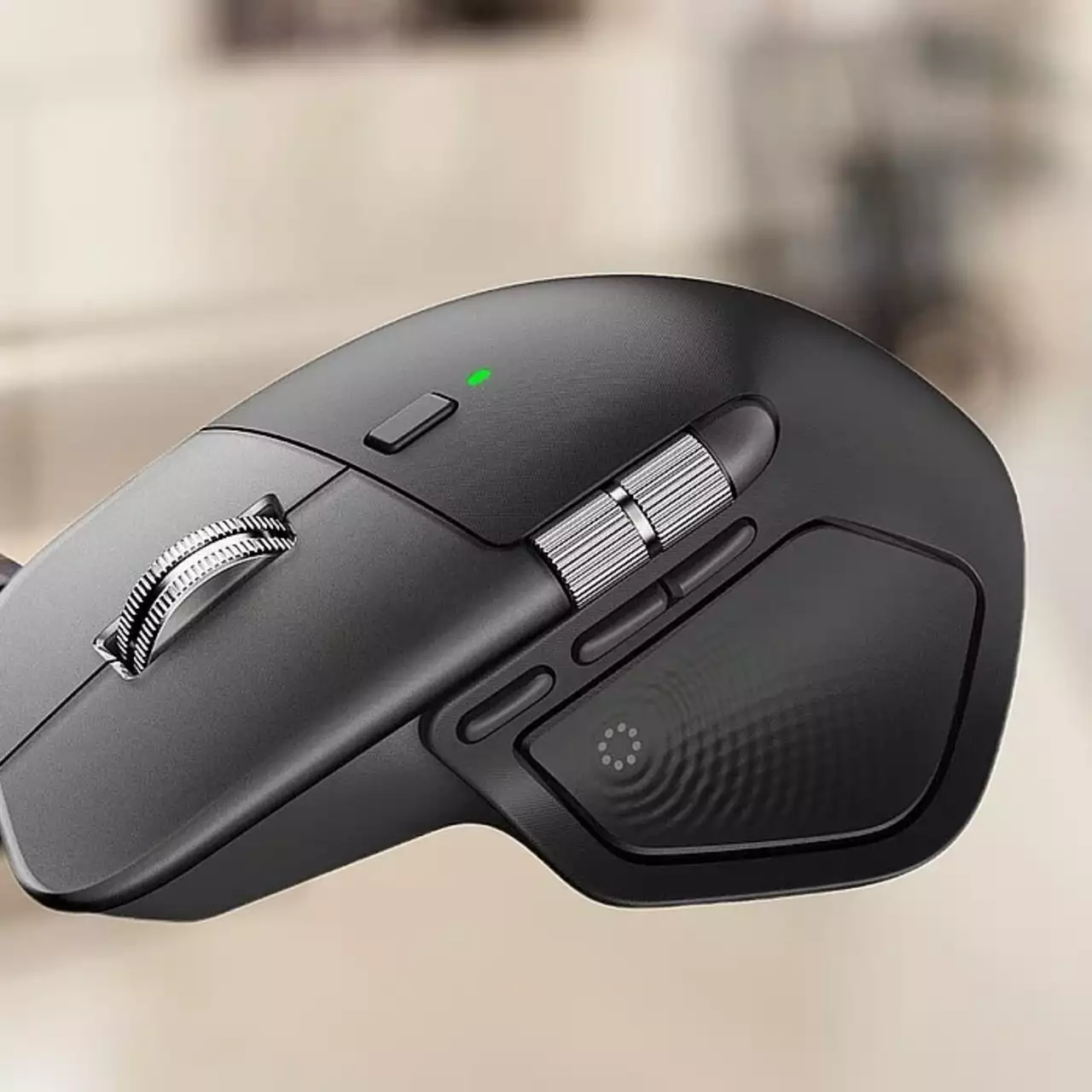Logitech MX Master 4 Mysz zauważona z dodatkowym przyciskiem Logitech MX Master 4 Mysz zauważona z dodatkowym przyciskiem