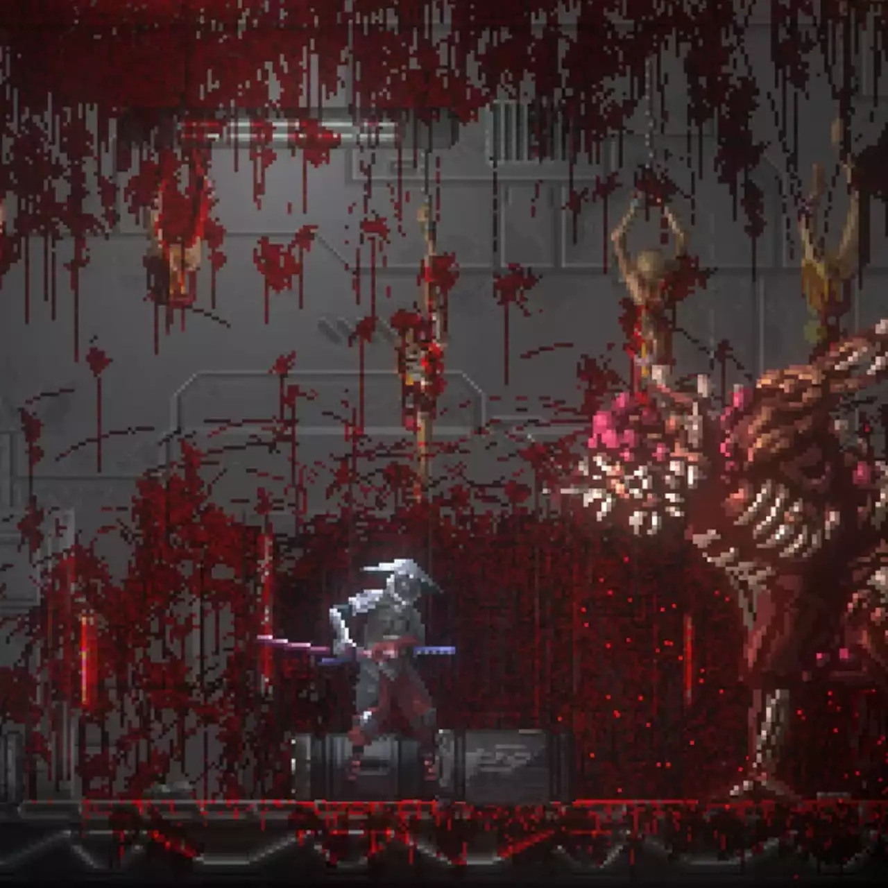 A 2D Samurai Slasher Set on a Space Station, Katanaut, Is Coming to Steam — and You Can Try It for Free Right Now