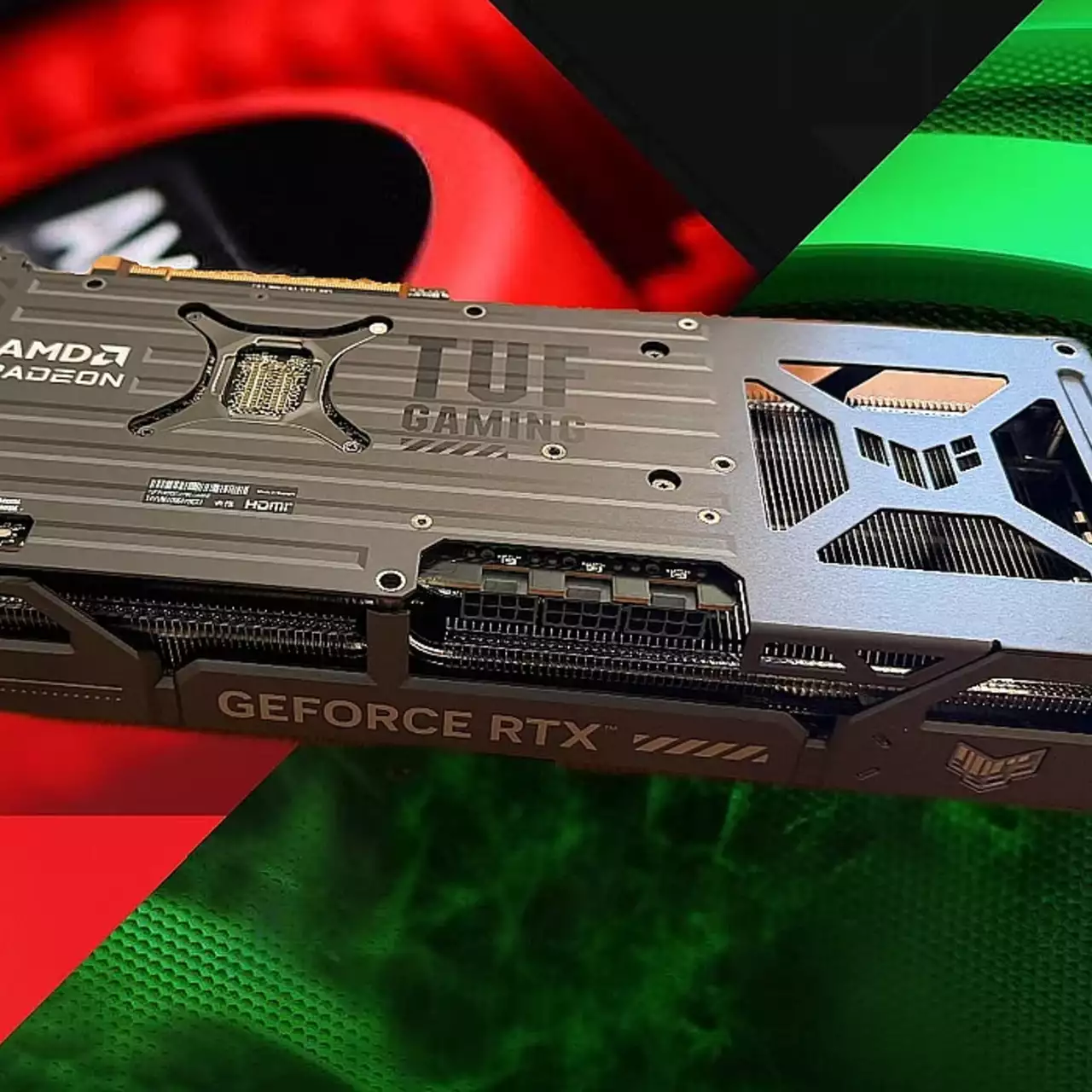 Колекційний варіант: відеокарта ASUS виявилася «гібридом» Radeon і GeForce