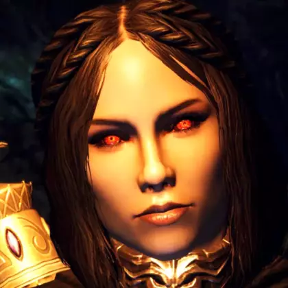 Russian Cosplayer Mercurygin Stuns with Impressive Serana Cosplay from TES 5: Skyrim