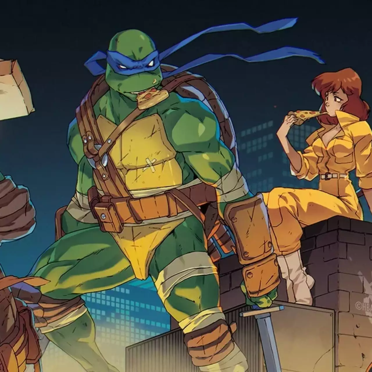 Ninja Turtles Dikhayalkan Kembali sebagai Karakter Dragon Ball