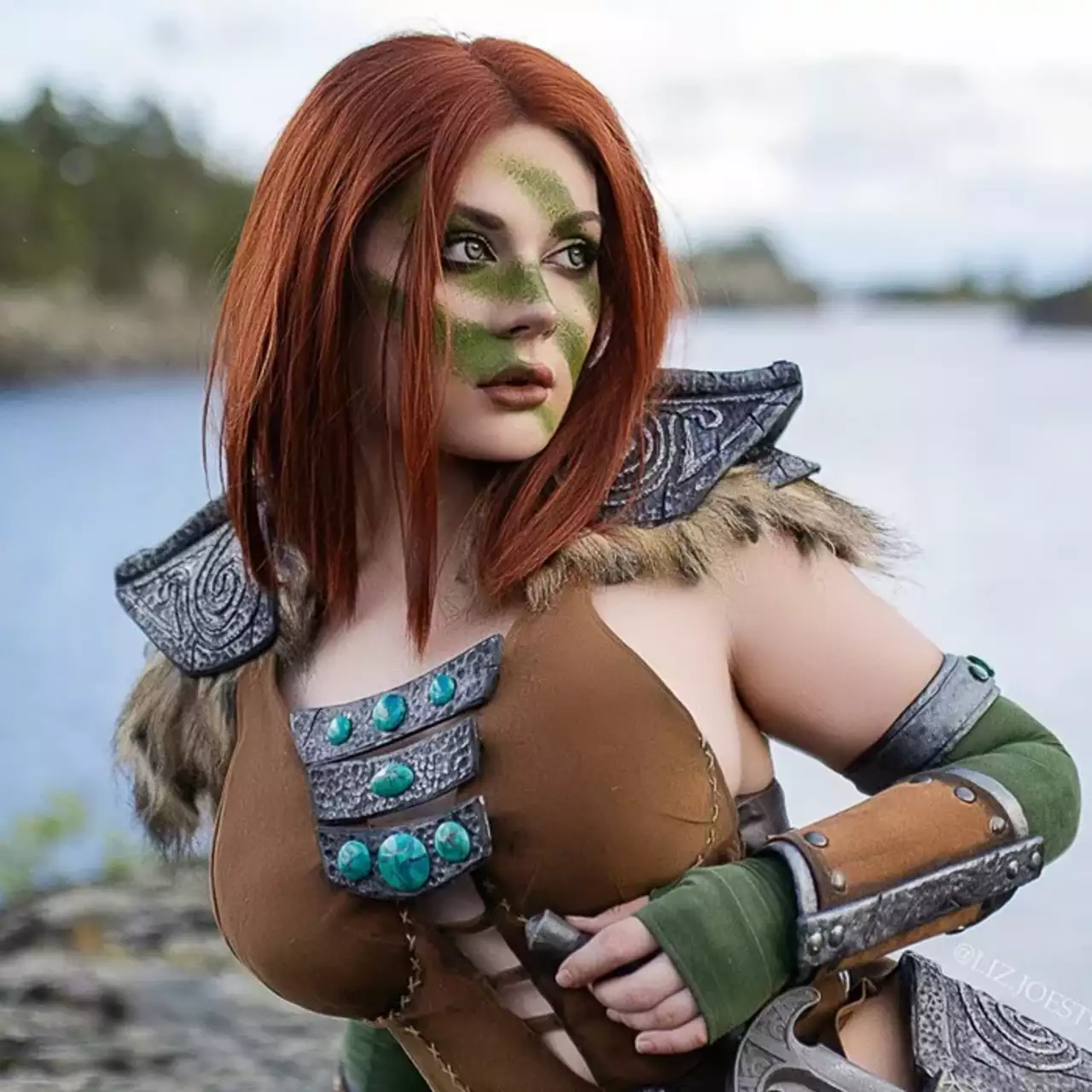 Українка показала косплей Ейли Мисливиці з TES 5: Skyrim Українка показала косплей Ейли Мисливиці з TES 5: Skyrim