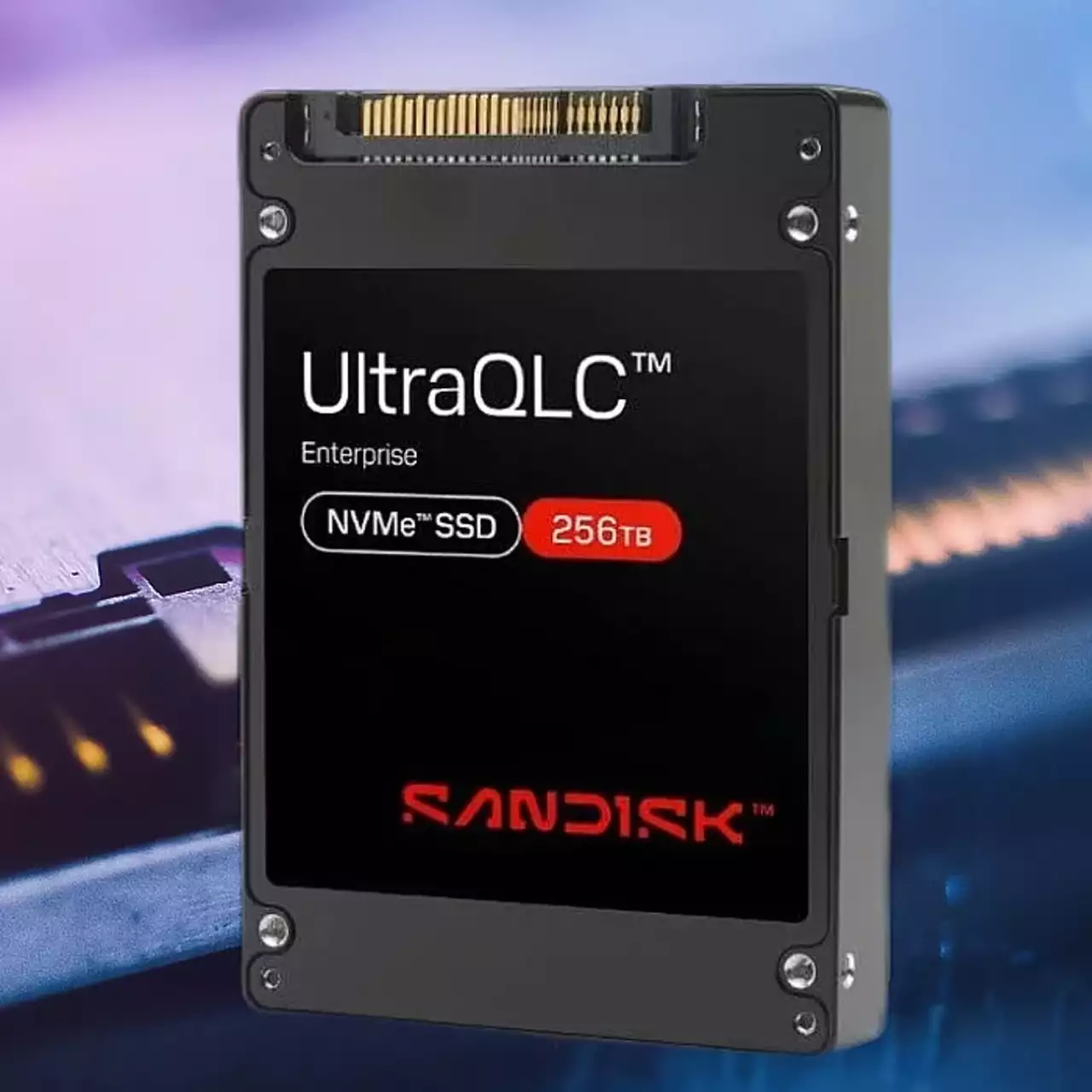 闪迪推出创纪录的256 TB SSD原型