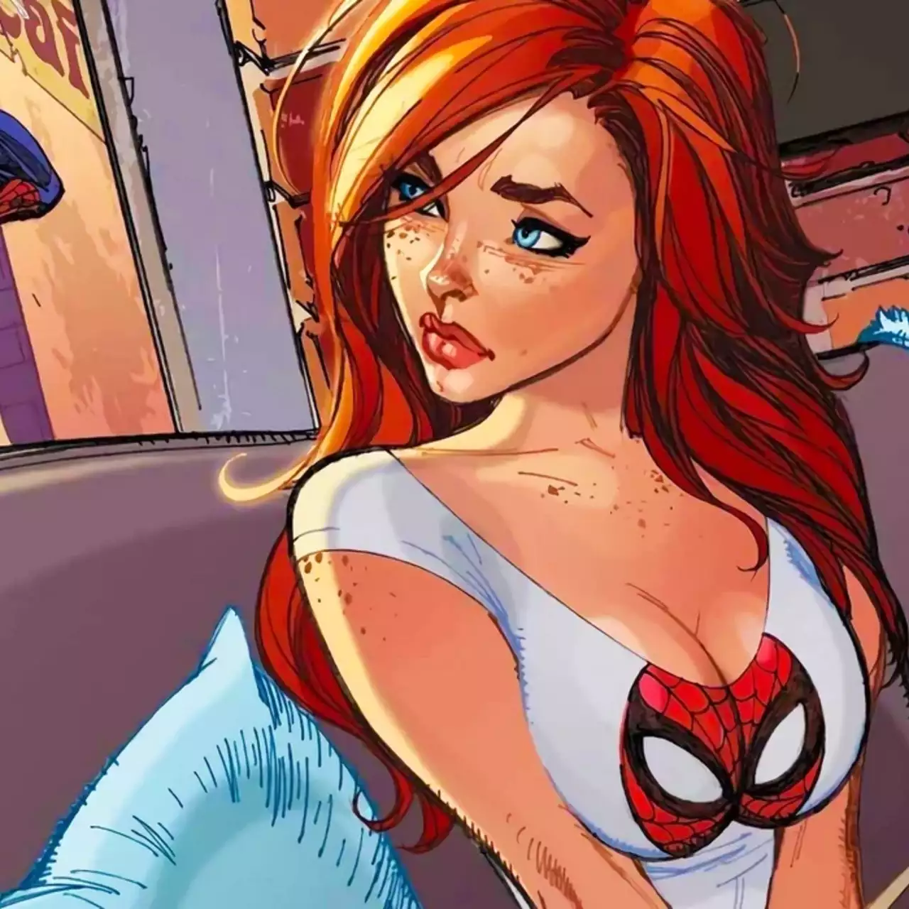 Artista Revela Mary Jane Sedutora e Curvilínea do Universo do Homem-Aranha Artista Revela Mary Jane Sedutora e Curvilínea do Universo do Homem-Aranha