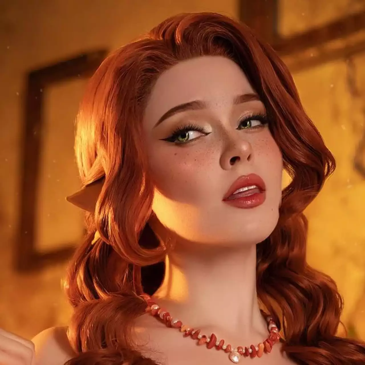 Гарна росіянка закосплеїла Іду Емеан з The Witcher 3 Гарна росіянка закосплеїла Іду Емеан з The Witcher 3