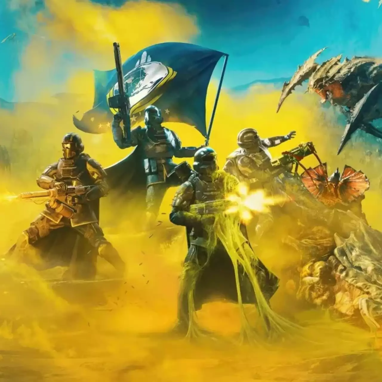 Pembaruan Helldivers 2 Mengirim Pemain ke Sarang Serangga dengan Musuh dan Dunia Baru Pembaruan Helldivers 2 Mengirim Pemain ke Sarang Serangga dengan Musuh dan Dunia Baru