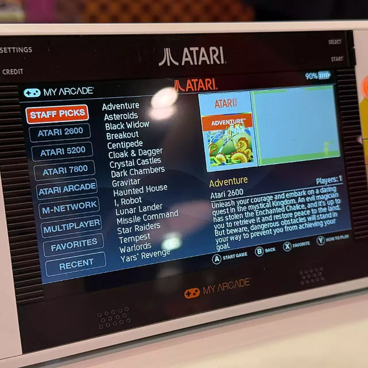Класика Atari в кишені: наближається реліз портативної консолі Gamestation Go Класика Atari в кишені: наближається реліз портативної консолі Gamestation Go