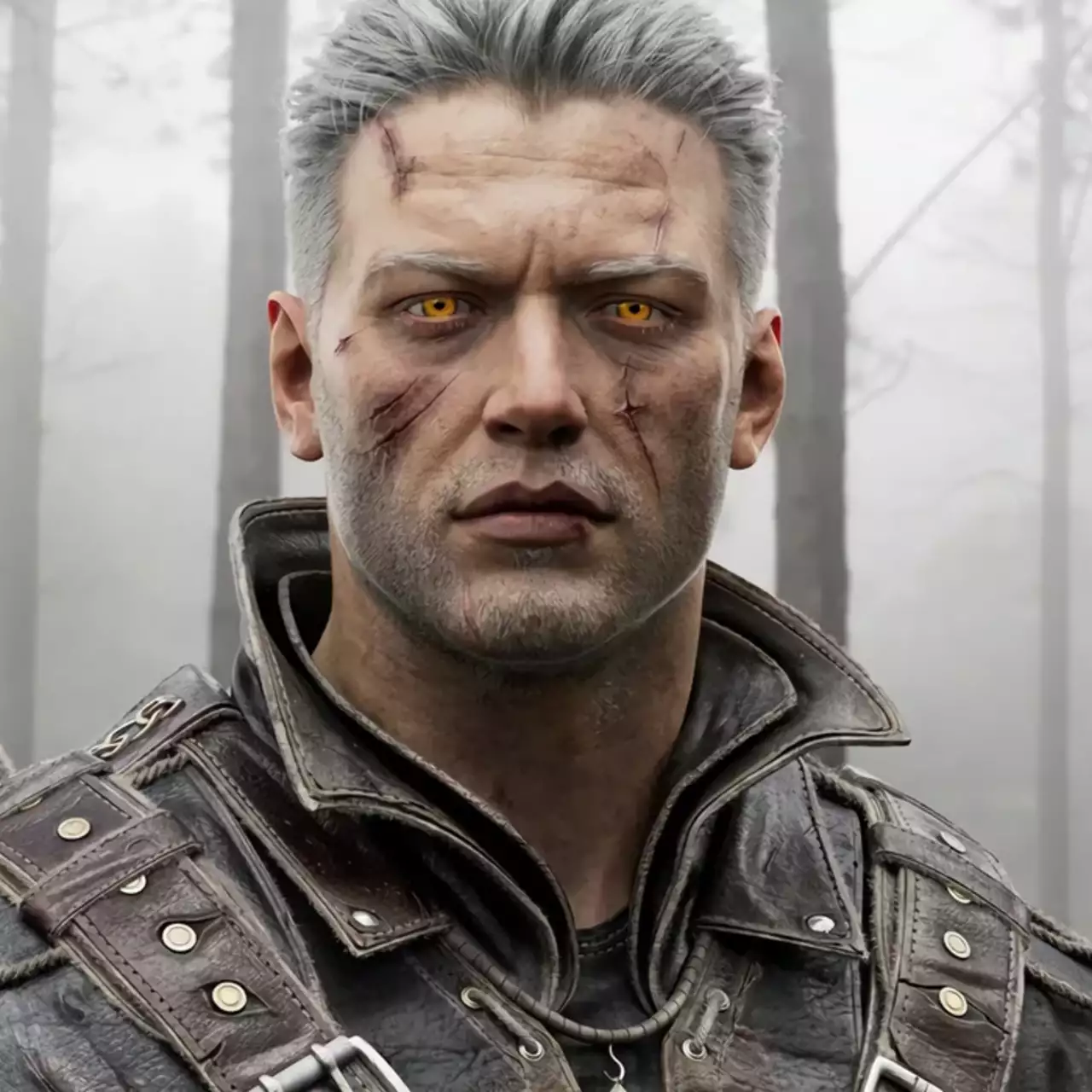 Художник з Mundfish показав свою версію Геральта з The Witcher. Розробники Atomic Heart відреагували