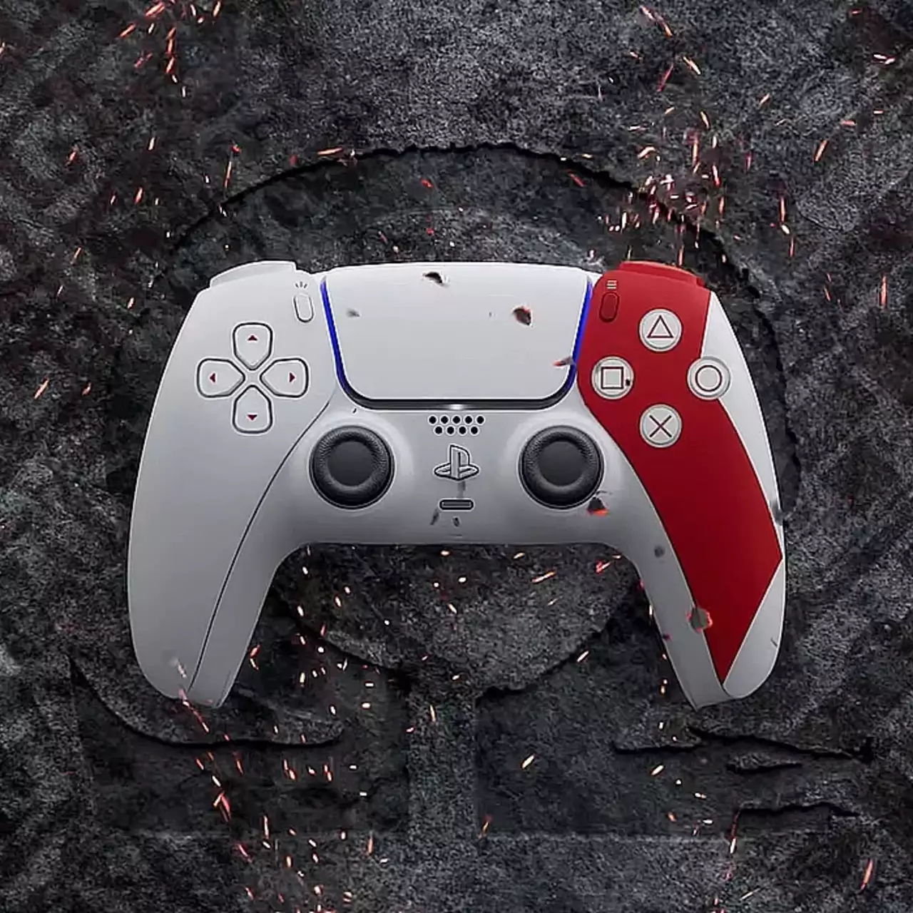 Sony oznacza 20. rocznicę God of War tematycznym kontrolerem DualSense Sony oznacza 20. rocznicę God of War tematycznym kontrolerem DualSense